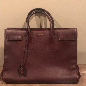 YSL Large Sac de Jour in Amarena - hard to find